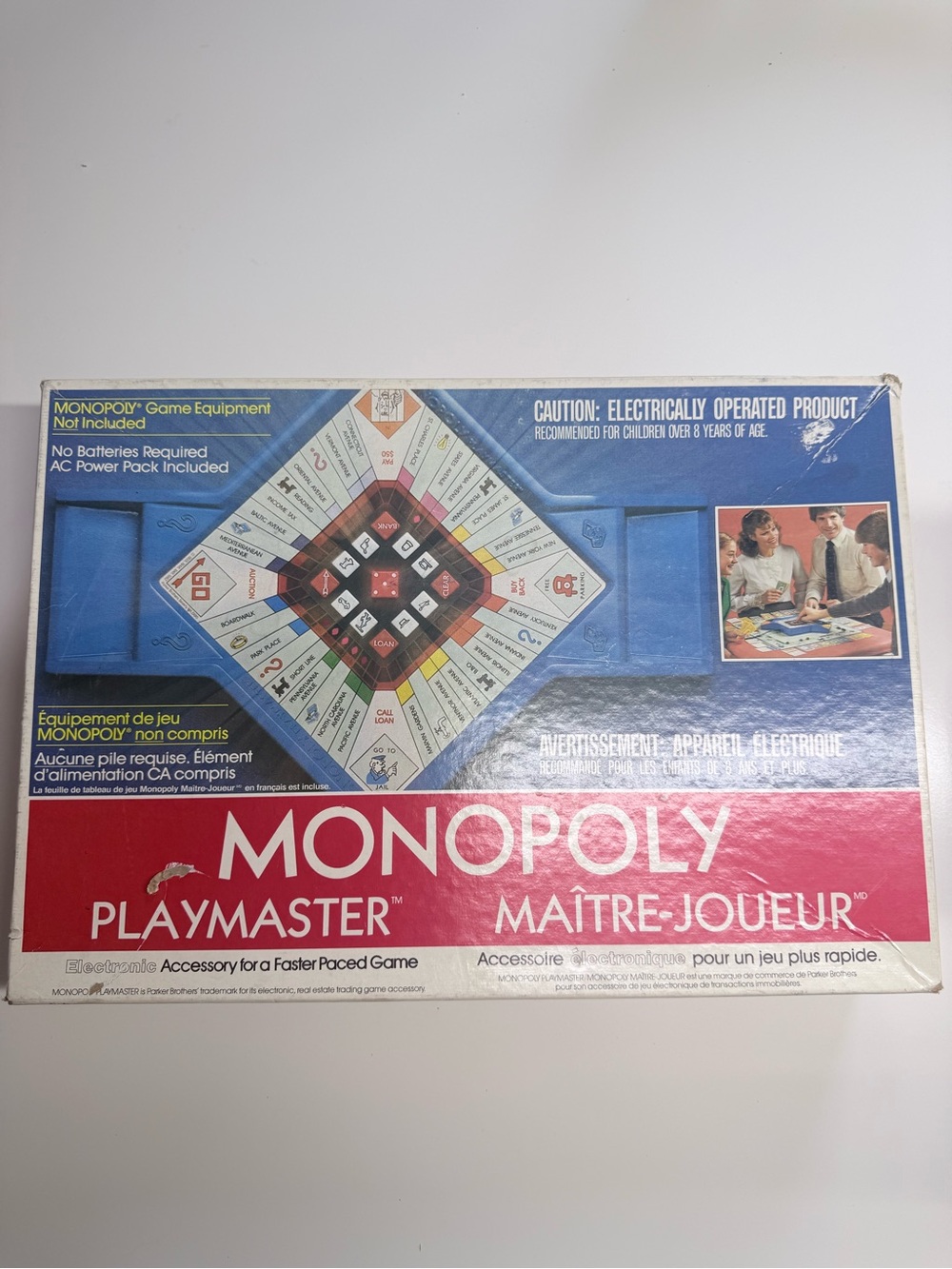 Vintage 1982 Monopoly Playmaster Electronic Parker Bros